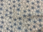 Azmira Block Print Handloom Linen Fabric